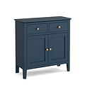 Stirling Blue Mini Sideboard Cabinet from Roseland Furniture
