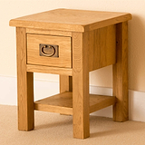 Lanner Oak Lamp Side Table by Roseland Furniture
