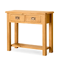 Lanner Oak Console Table by Roseland Furniture