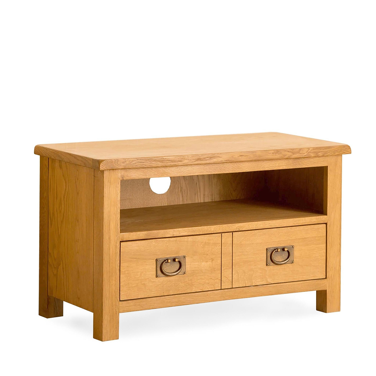 Lanner Oak 80cm TV Stand by Roseland Furniture