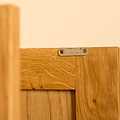 Lanner Oak Small Sideboard inside door view