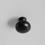 Elgin Grey Large Console Table - Close up of drawer handle