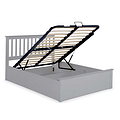 Trent Grey Wooden Ottoman Bed with gas lift frame