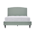 Liberty Duck Egg Upholstered Linen Bed Frame front view
