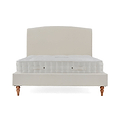 Liberty Natural Upholstered Linen Bed Frame front view