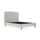 Liberty Natural Upholstered Linen Bed Frame without mattress