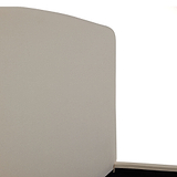Liberty Natural Upholstered Linen Bed Frame headboard close up