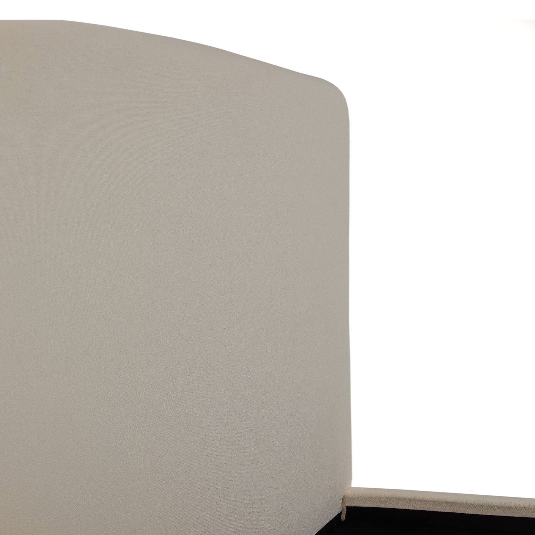Liberty Natural Upholstered Linen Bed Frame headboard close up