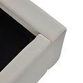 Liberty Natural Upholstered Linen Bed Frame top view of  bed base