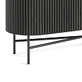 Milo Mango & Marble Fluted Sideboard - Close up of legs