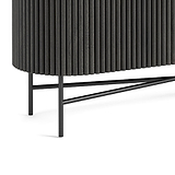 Milo Mango & Marble Fluted Sideboard - Close up of legs