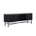 Milo Mango & Marble Fluted Wide TV Media Unit 