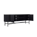 Milo Mango & Marble Fluted Wide TV Media Unit 