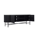 Milo Mango & Marble Fluted Wide TV Media Unit 