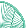 Monaco Green 2 Seat Garden Egg Chair Bistro Set