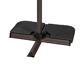 Water Fillable Parasol Base for Cantilever Parasols - Showing 2 parts