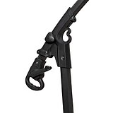 close up of crank handle