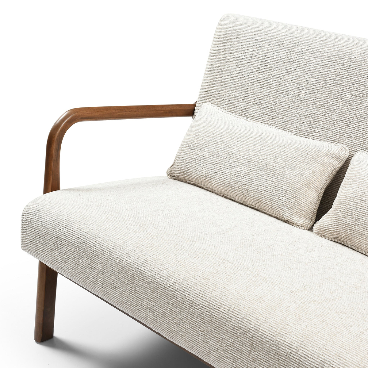 Khali Natural Chenille 2 Seater Sofa 