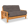 Bristow Bark Small Double Futon Sofabed from Roseland Furniture