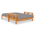 Bristow Light Grey Small Double Futon Sofabed from Roseland