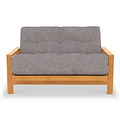 Bristow Light Grey Small Double Futon Sofabed from Roseland