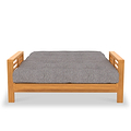 Bristow Light Grey Small Double Futon Sofabed from Roseland