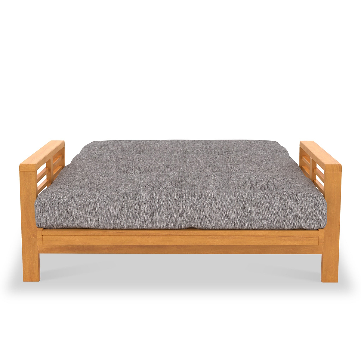 Bristow Light Grey Small Double Futon Sofabed from Roseland