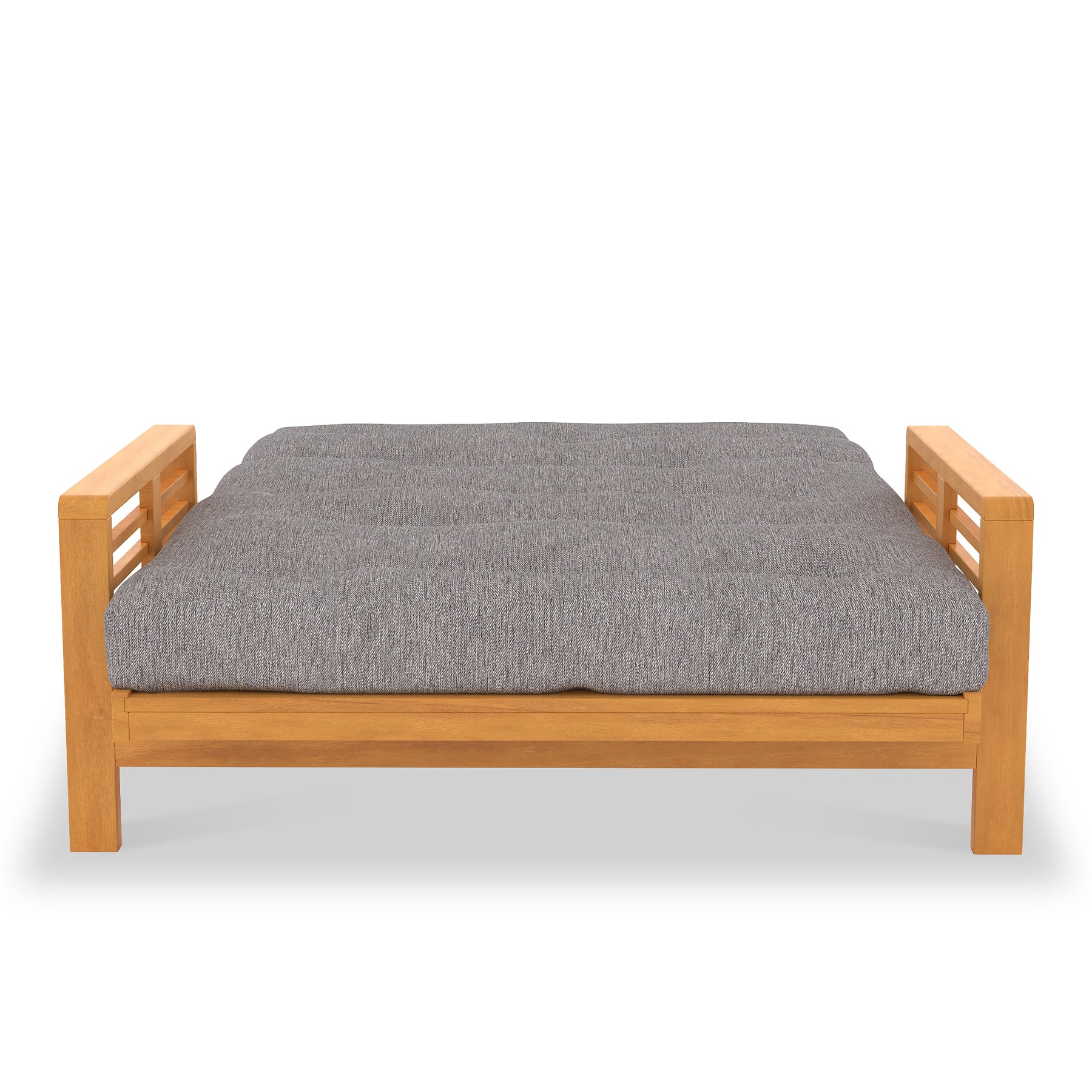 Bristow Light Grey Small Double Futon Sofabed from Roseland