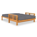 Bristow Dark Grey Small Double Futon Sofabed from Roseland