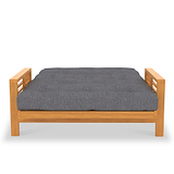 Bristow Dark Grey Small Double Futon Sofabed from Roseland