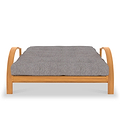 Ruben Light Grey Small Double Futon from Roseland