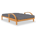 Ruben Dark Grey Small Double Futon from Roseland