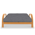 Ruben Dark Grey Small Double Futon from Roseland