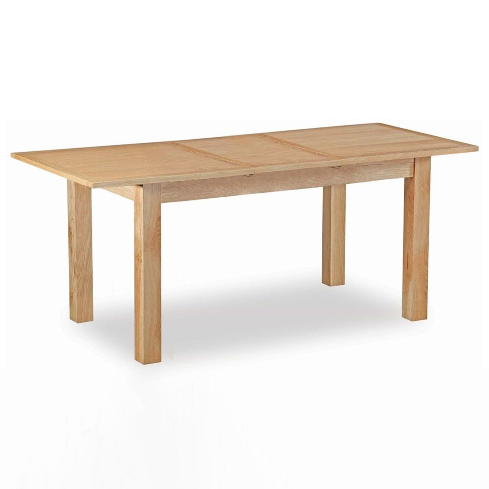 Newlyn Oak Compact Extending Table by Roseland Furniture
