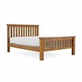 Zelah Oak 5ft Slatted Bed Frame from Roseland Furniture