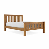 Zelah Oak 5ft Slatted Bed Frame from Roseland Furniture