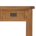 Zelah Oak Dressing Table - Close up of drawer front