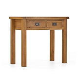 Zelah Oak Dressing Table by Roseland Furniture