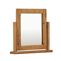 Zelah Oak Vanity Mirror by Roseland Furniture
