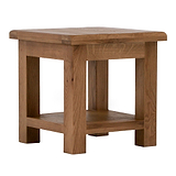 Zelah Oak Lamp Table by Roseland Furniture