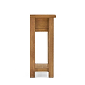 Zelah Oak Telephone Table - Side on view