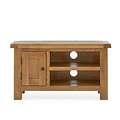 Zelah Oak 90cm TV Stand - Front view