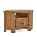 Zelah Oak Corner TV Stand by Roseland Furniture