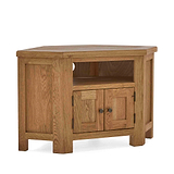 Zelah Oak Corner TV Stand by Roseland Furniture
