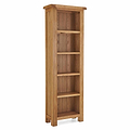 Zelah Oak Narrow Bookcase by Roseland Furniture