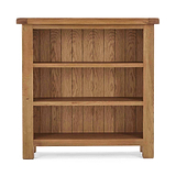 Zelah Oak Small Bookcase - Front view