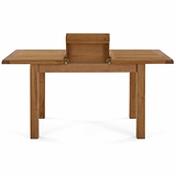 Zelah Oak 120-165cm Extending Dining Table