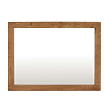 Zelah Oak Mirror by Roseland Furniture