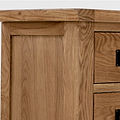 Zelah Oak 3 Drawer Chest by Roseland Furniture