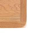 Surrey Slim Oak Bedside Table from Roseland Furniture